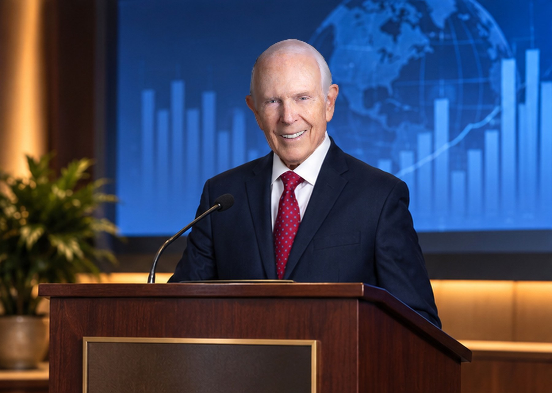 Thomas J. Feeney at a podium